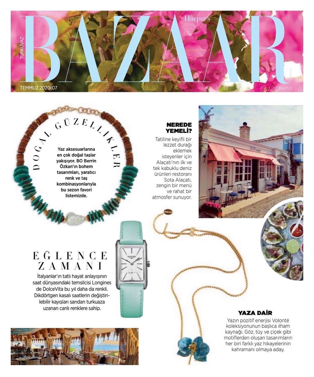 HARPER'S BAZAAR TURKEY | JULY 2020