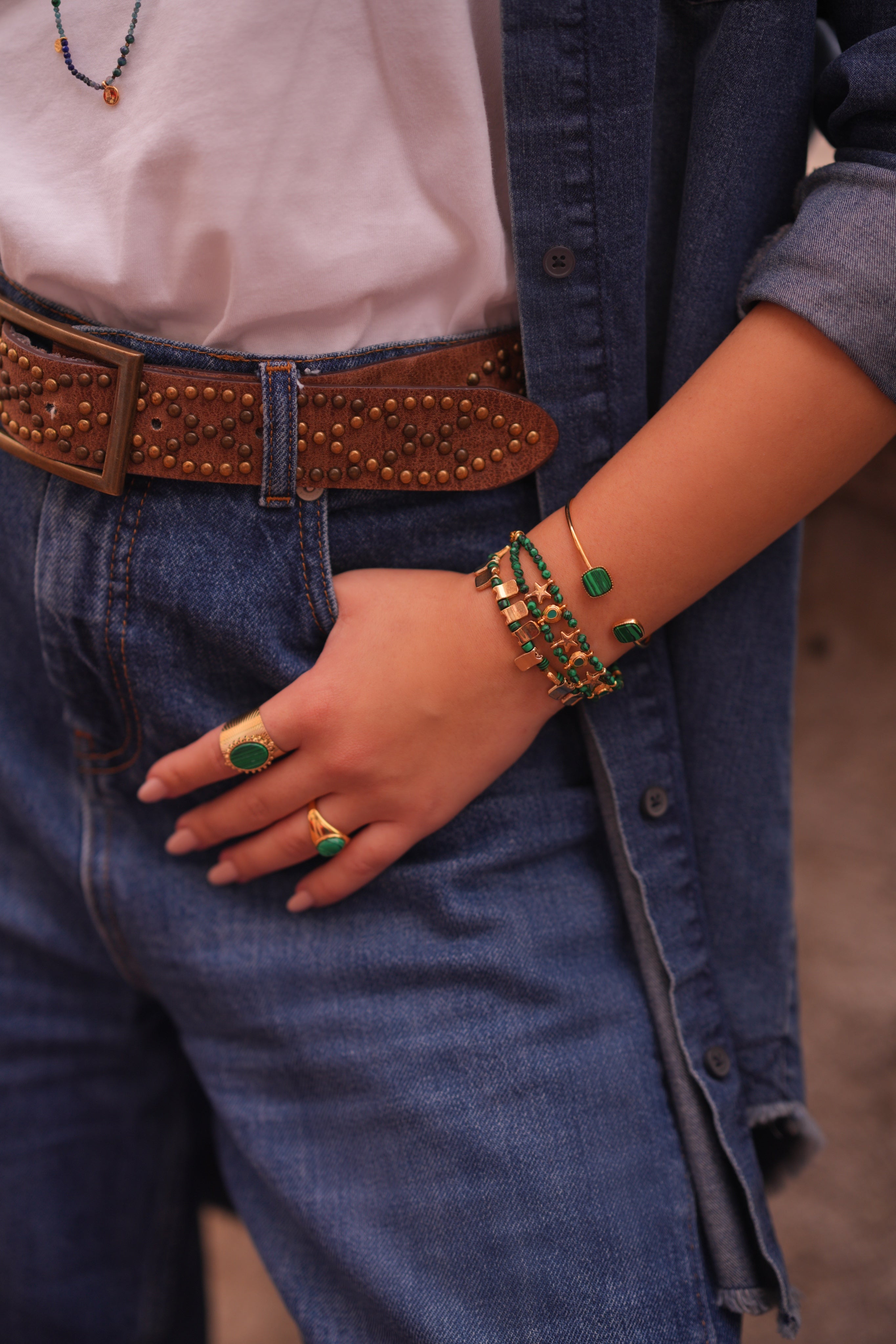 PORTOFINO MALACHITE BRACELET