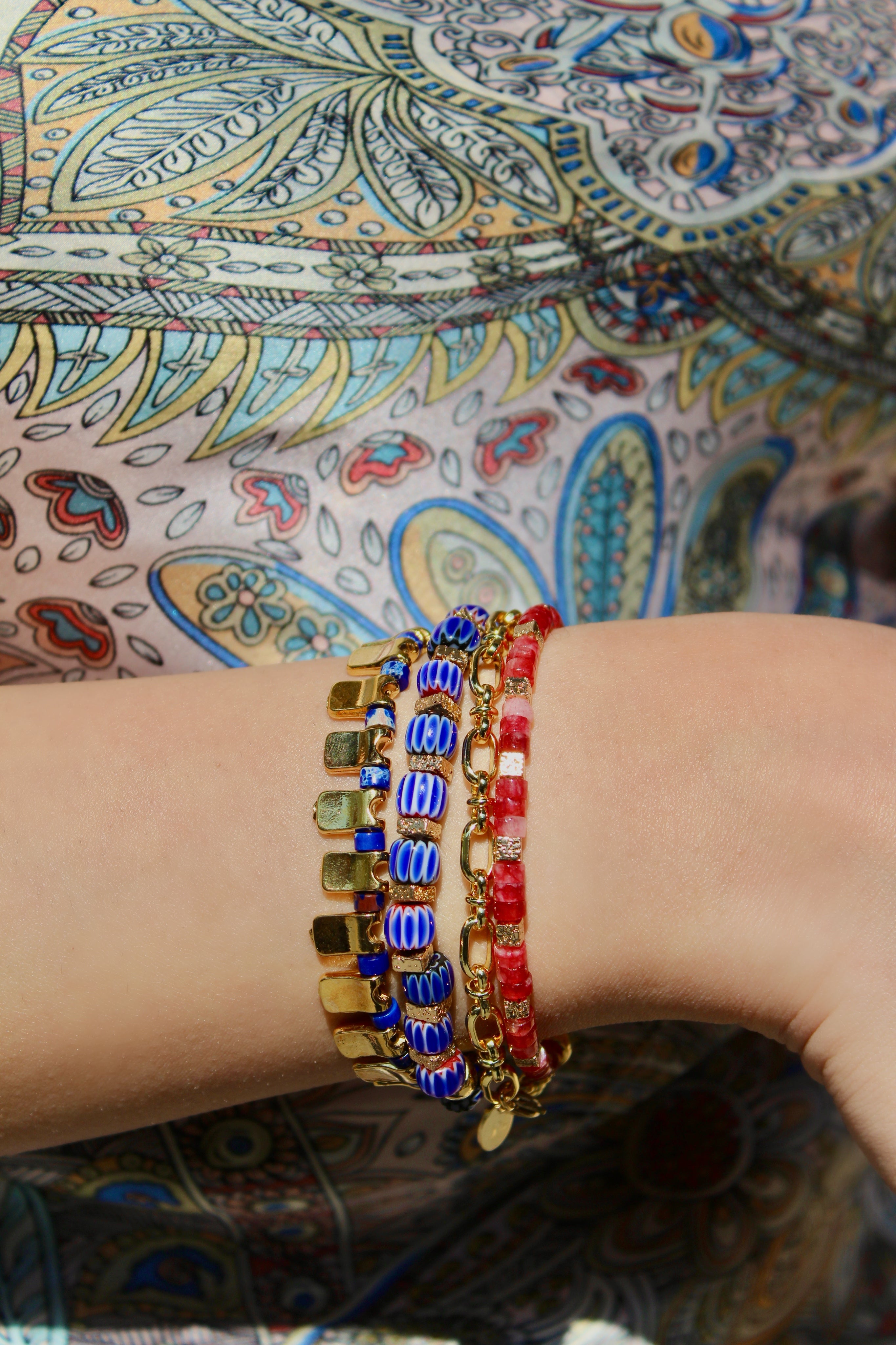 SPRING ESSENCE ROYAL BLUE BRACELET SET