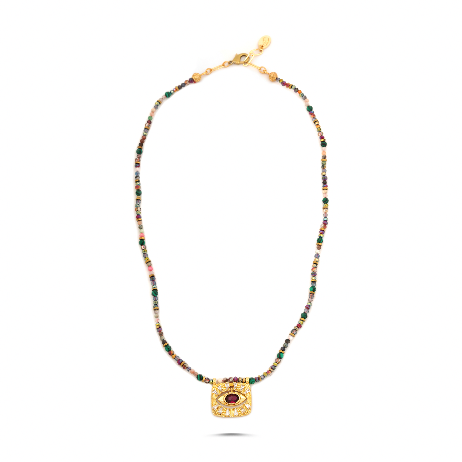 DEEP EYE MULTICOLOR KOLYE