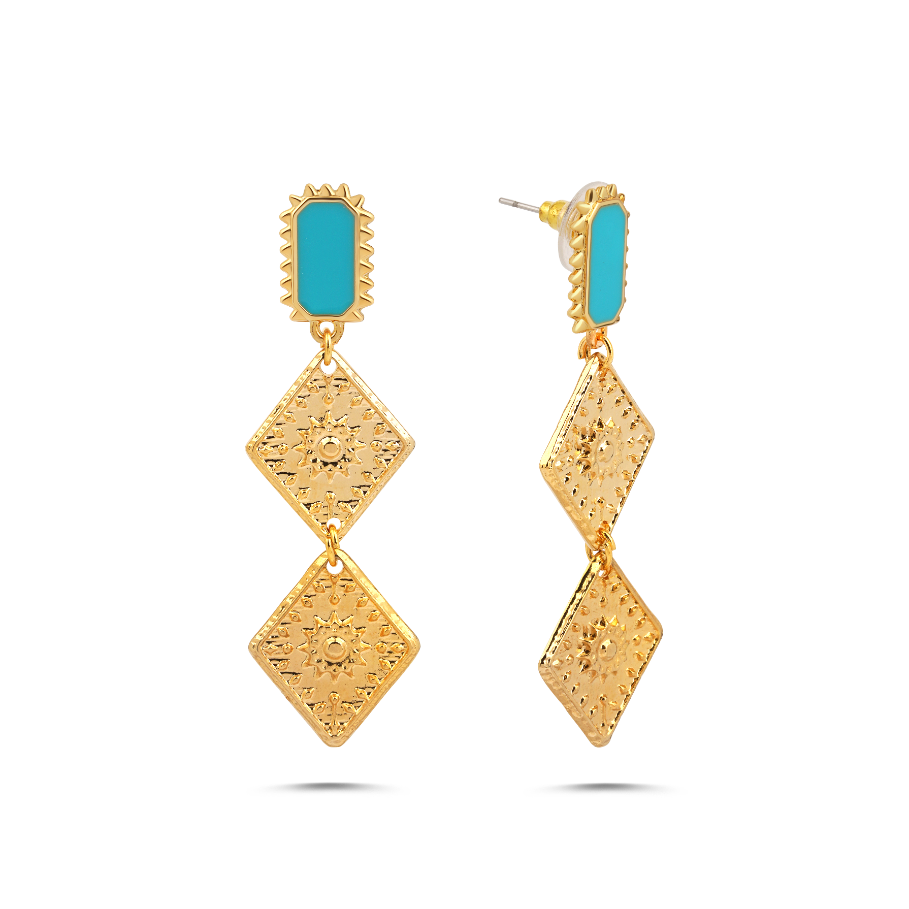 PORTOFINO TURQUOISE SUNRISE EARRINGS