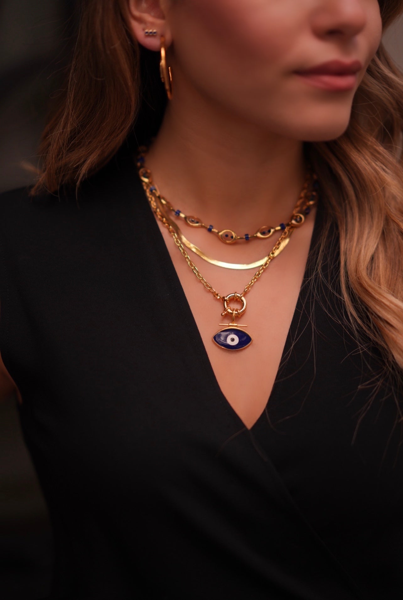HERRINGBONE CHAIN NECKLACE