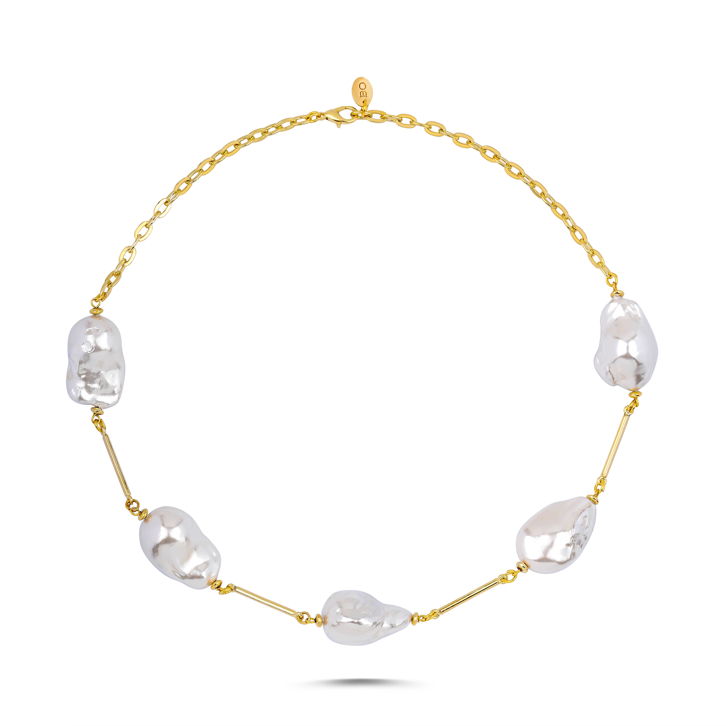 Baroque Pearl Beaded Necklace – Shanali Jewelry