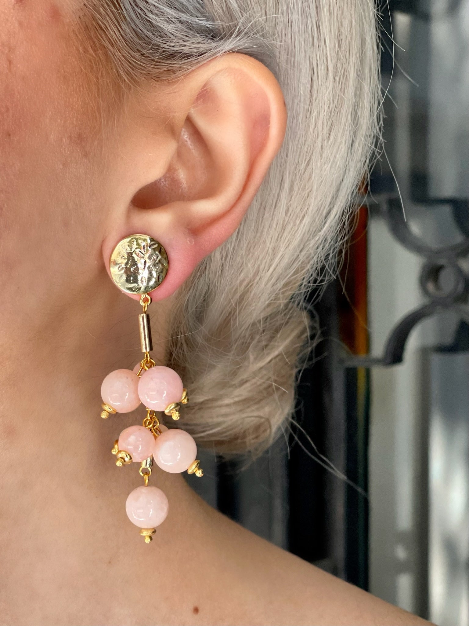 SANGRIA PINK EARRINGS