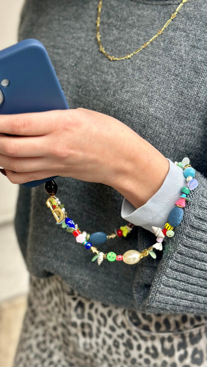 FUNKY LETTER PHONE STRAP