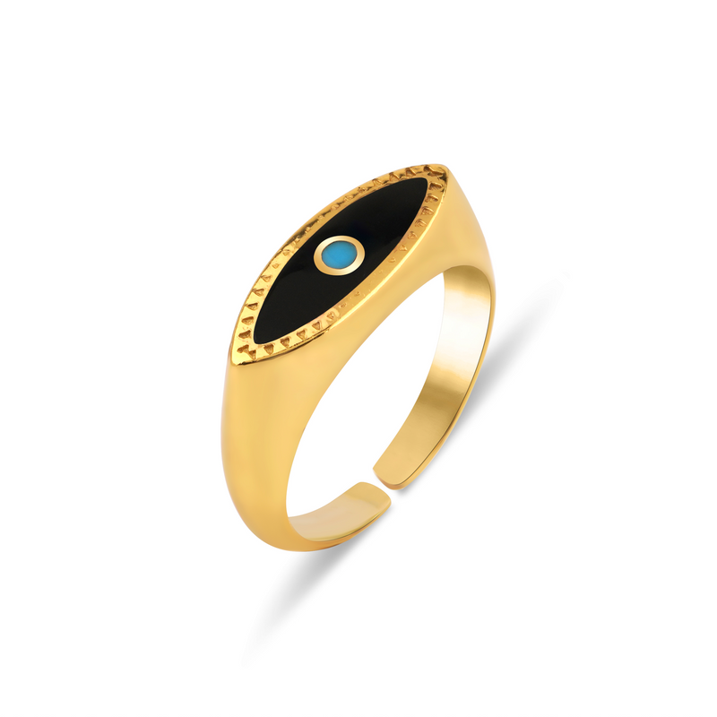 CLEOPATRA BLACK RING