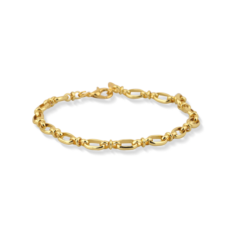 OLYMPIA OVAL CHAIN BRACELET