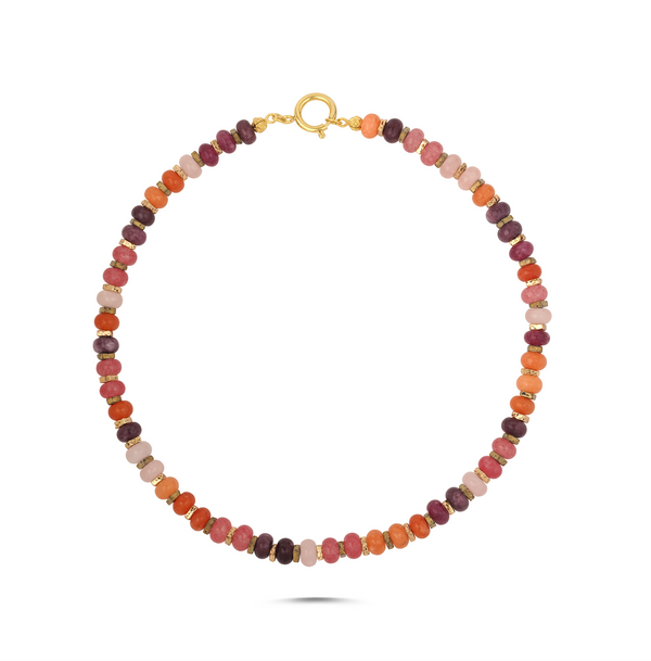 LAGUNA SUNSET NATURAL STONE NECKLACE