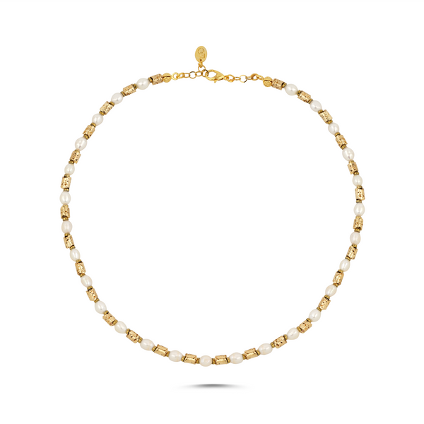 GOLDEN DREAM PEARL NECKLACE