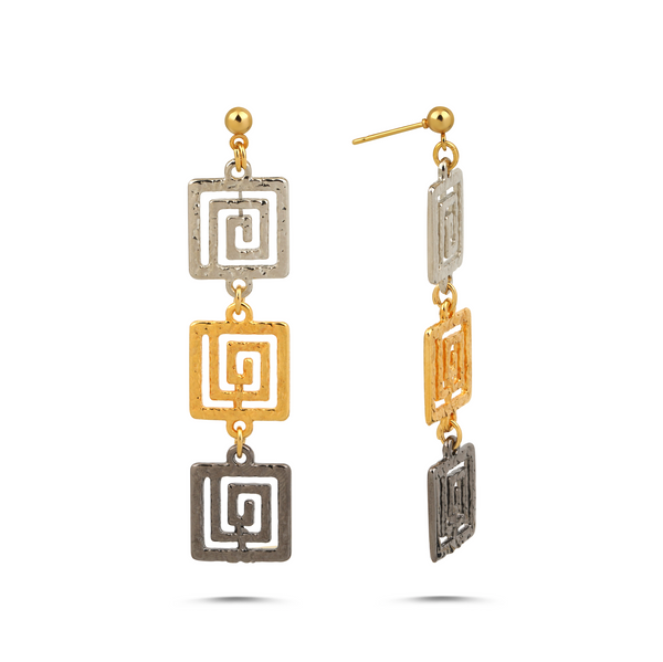 BOLD TRINITY EARRINGS