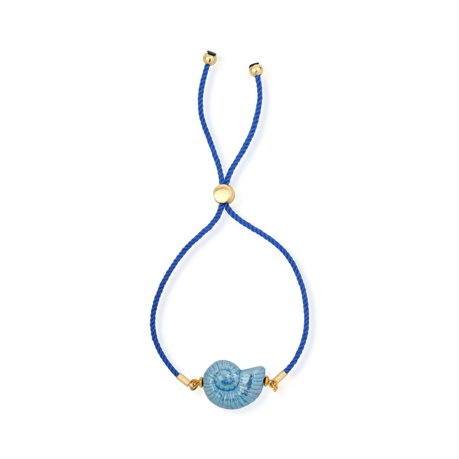 SEASHELL MAVİ İP BİLEKLİK