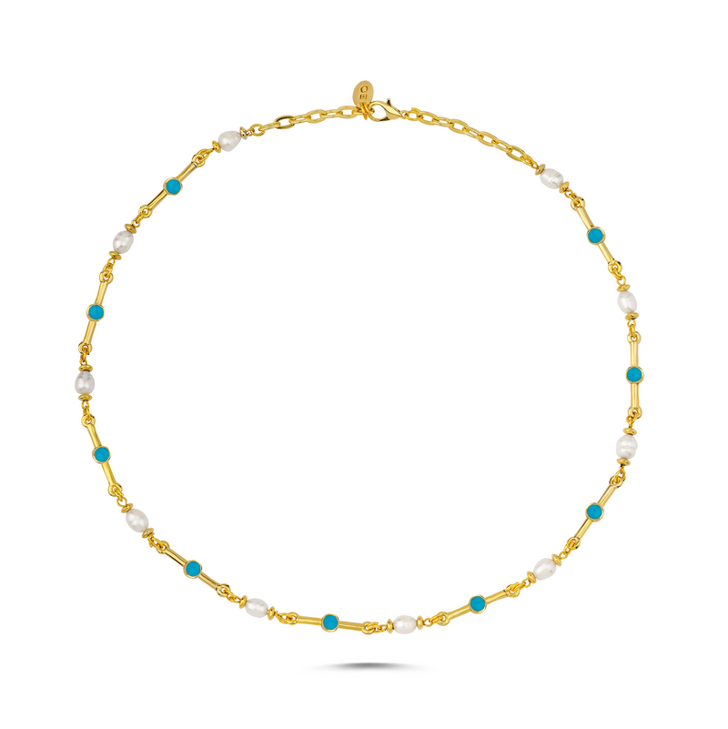 LAGUNA TURQUOISE PEARL NECKLACE