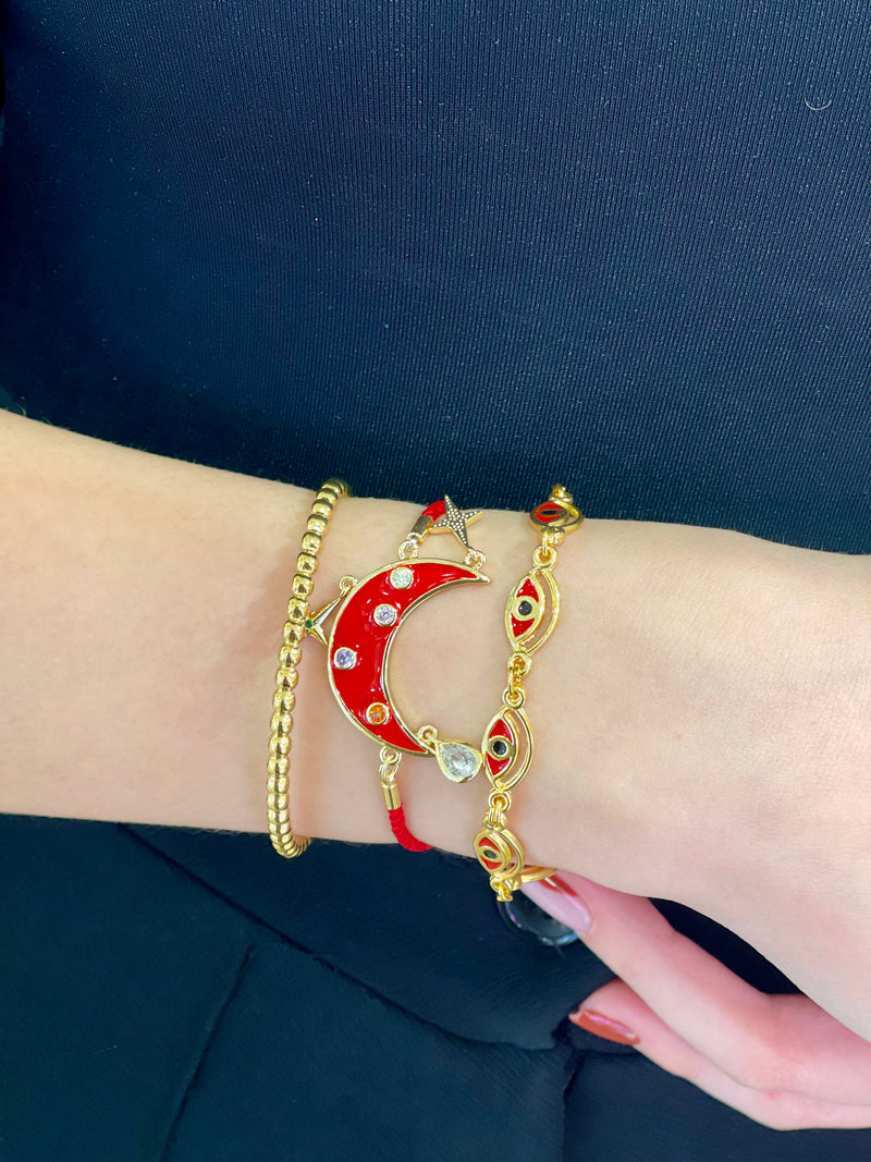 MOONLIGHT RED BRACELET