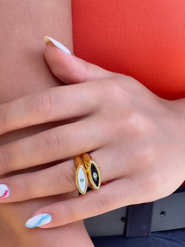 CLEOPATRA BLACK RING