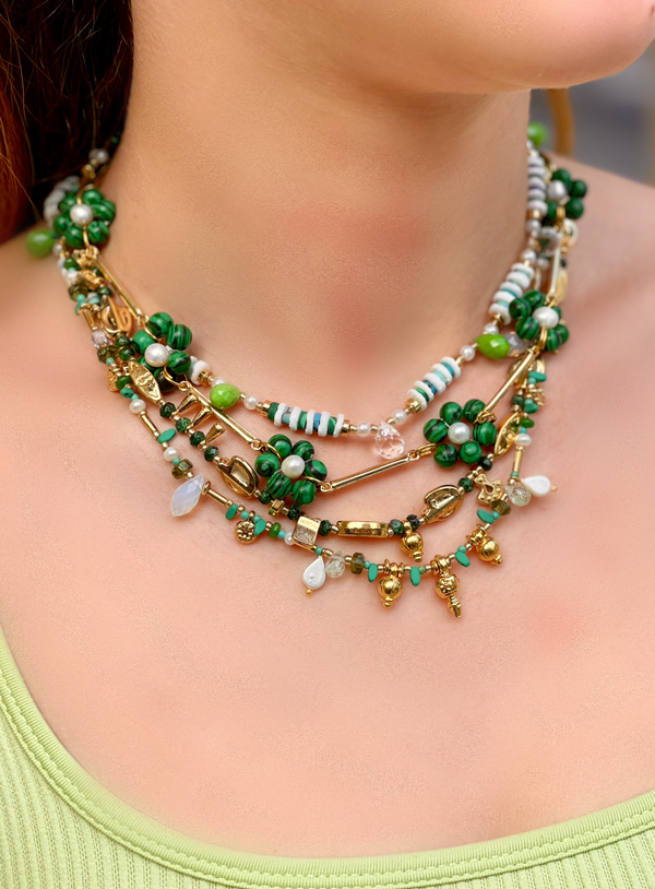 ALHAMBRA GREEN NECKLACE