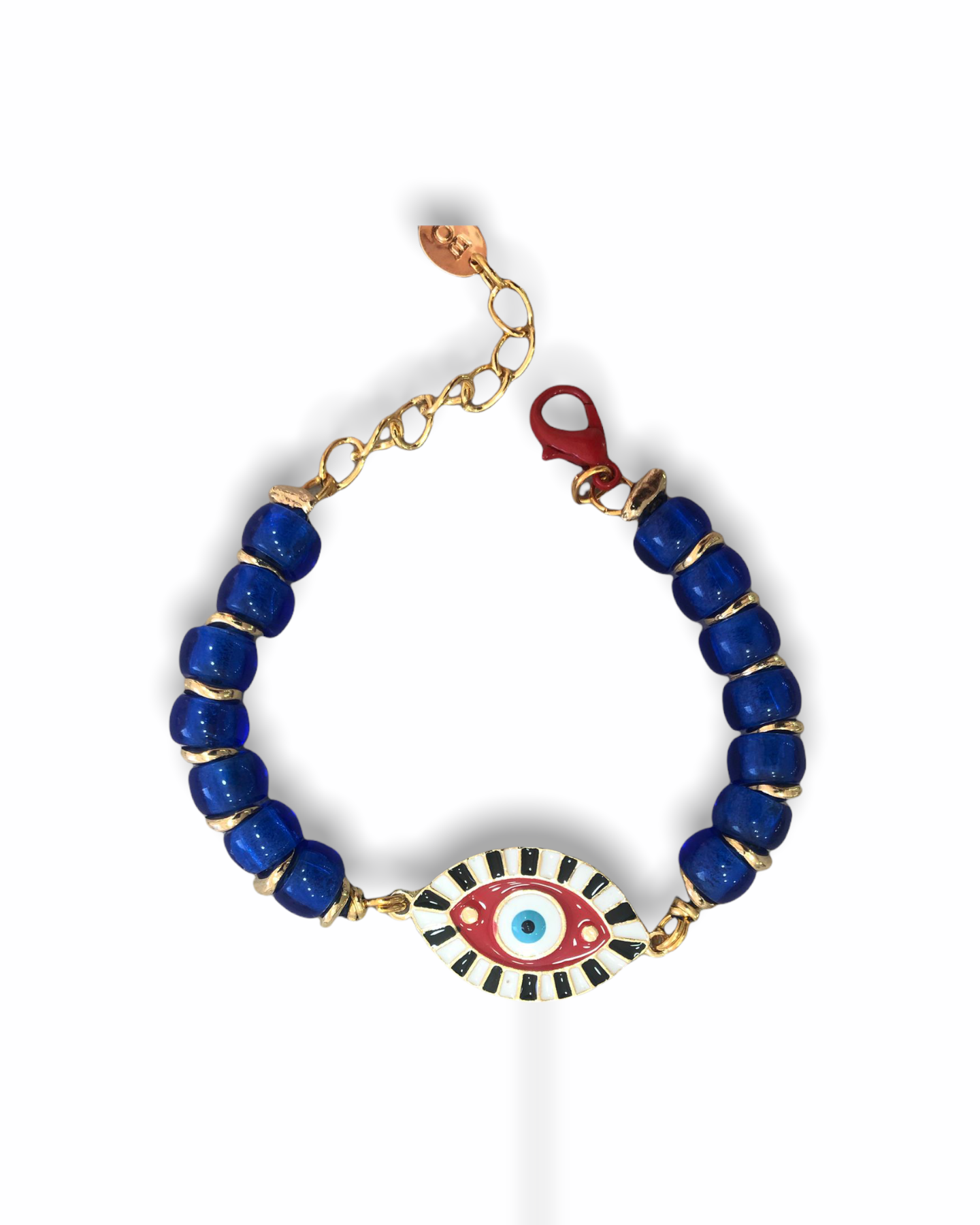 RETRO EVIL EYE NAVY BRACELET