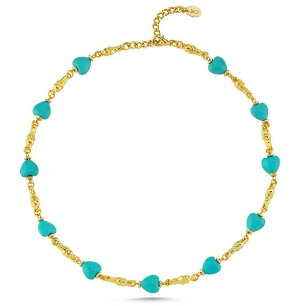 HEARTBEAT TURQUOISE NECKLACE