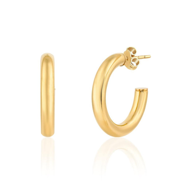 DAPHNE GOLD PLATED MIDI EARRINGS